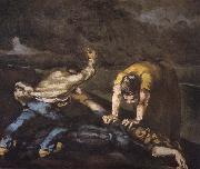 Paul Cezanne murder France oil painting artist